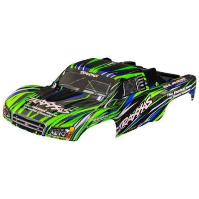 Traxxas karosérie Slash 1:10 zelená bezsponková