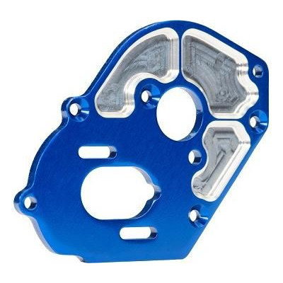 Traxxas deska motoru 4mm hliníková vylehčená modrá