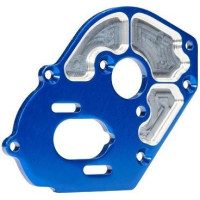 Tuning alkatrész Magnum 272R sebességváltóhoz: motorlemez 4mm kék eloxált alumínium.