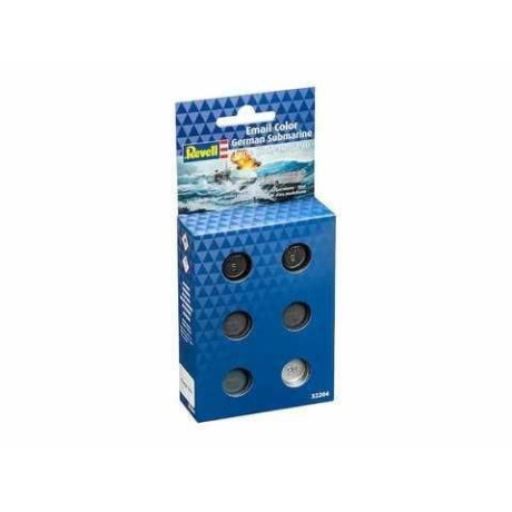 Sada barev Email Color 32204 - German Submarine Type IX C/40 (U190) (6 x 14 ml)