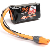 LiPo akkumulátor Spektrum Smart G2 Trail Pro LiPo 11.1V 650mAh 50C IC2 egy új generációs akkumulátor, balancer csatlakozó nélkül, IC2 adatkábellel. Spektrum™ Smart töltő szükséges hozzá. Egy integrált mikrochip tárolja az egyes akkumulátorok egyedi paramétereit. Méretek: 60 x 30 x 20 mm.