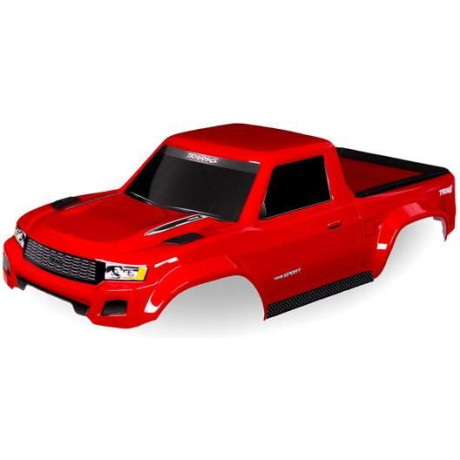Traxxas karosérie TRX-4 Sport bezsponková červená