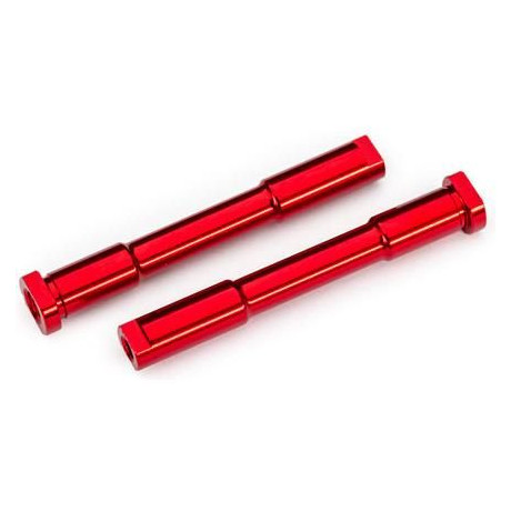 Traxxas alumínium kormányoszlopok pirosan eloxálva