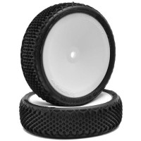 2WD keskeny első gumiabroncs ultra alacsony profillal 1/10-es offroad buggyhoz, különösen alkalmas szőnyegre és asztro pályákra.