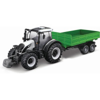 Bburago 18-31676 - Valtra N174 mezőgazdasági vontató modellje. Fém és műanyag alkatrészekből készült. A modell gumikerekekkel és részletes kidolgozással rendelkezik. 