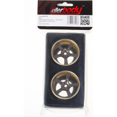 Killerbody disky hliníkové šedé (2): Camaro 2011 1:10