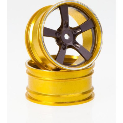 Killerbody disky hliníkové šedé (2): Camaro 2011 1:10