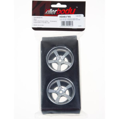 Killerbody disky hliníkové stříbrné (2): Camaro 2011 1:10