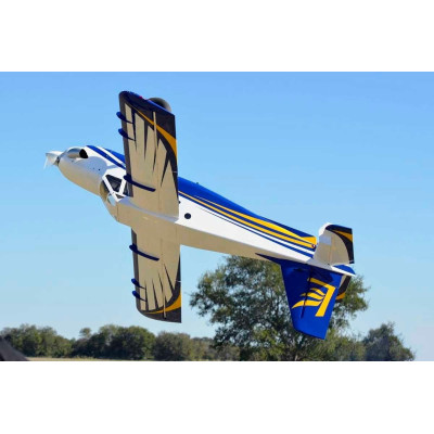 120" Turbo Bushmaster V2 - Modrá/Bílá/Žlutá 3,06m