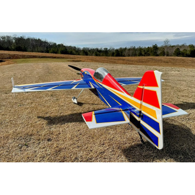 88" Raven - Červená/Modrá 2,24m