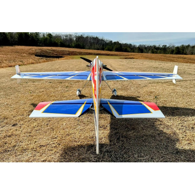 88" Raven - Červená/Modrá 2,24m