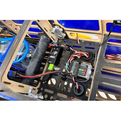 88" Raven - Červená/Modrá 2,24m