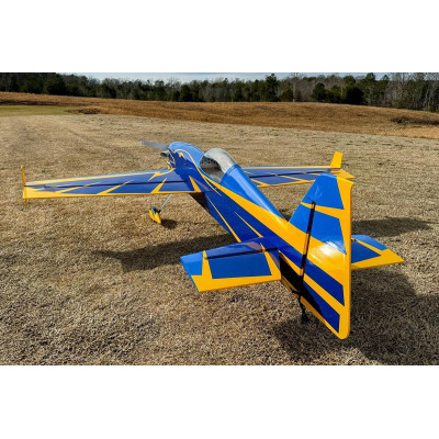 88" Raven - Žlutá/Modrá 2,24m