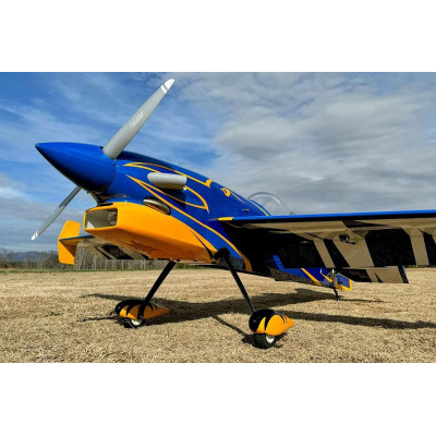 88" Raven - Žlutá/Modrá 2,24m