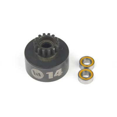 Spojkový bubínek uzavřený 14 zubů včetně kulič. ložisek