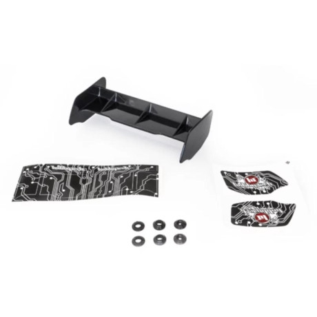 Černé plastové křídlo