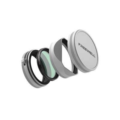 Freewell Fuji X100 CPL/  1/4 Glow Mist filtr stříbrná