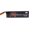 A Spektrum Smart G2 LiPo 22.2V 6000mAh 120C IC5 akkumulátor egy új generációs, balanszer csatlakozó nélküli akkumulátor. Pro Air sorozat nagyobb kapacitással és teherbírással. Spektrum™ intelligens töltő szükséges. Az integrált mikrochip egyedi paramétereket tárol. Méretek: 160 x 42 x 55 mm.