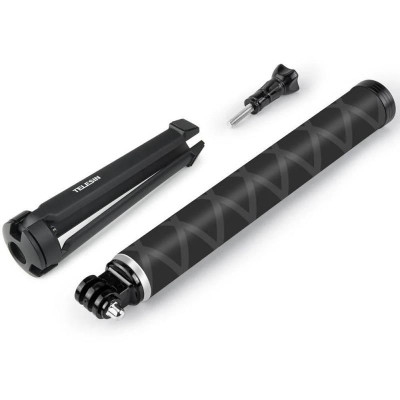 0.9m Carbon Fiber Selfie Stick & Aluminium Alloy Tripod (Telesin)