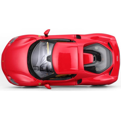 Bburago Ferrari 296 GTB 1:18 červená