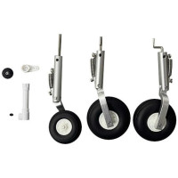 Pótalkatrész RC modell repülőgéphez E-flite Viper 64mm EDF Jet: futómű lábak készlet.