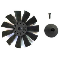 Pótalkatrész RC repülőgép modellhez E-flite Viper 64mm EDF Jet: rotor 11 lapátos fúvókával 64mm.