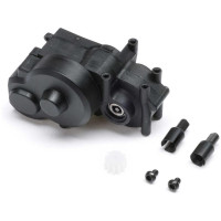 Pótalkatrész Losi Micro-B RC modellautóhoz: sebességváltó összeszerelve, fogaskerék.