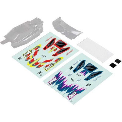 Losi karosérie, křídlo nenabarvené: Micro-B