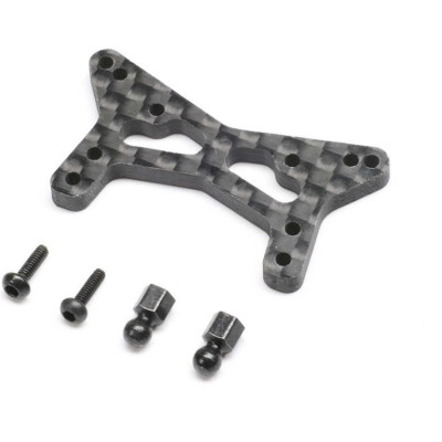 Losi věž tlumičů přední uhlík: Micro-B