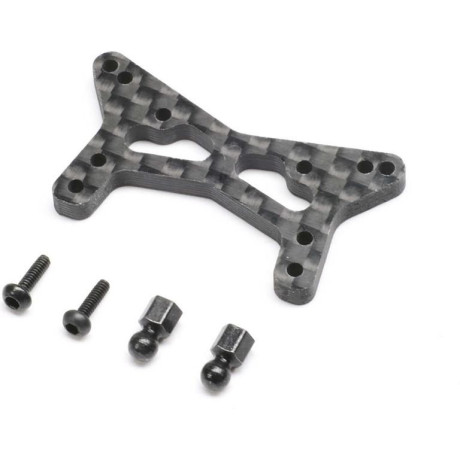 Losi věž tlumičů přední uhlík: Micro-B