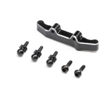 Pótalkatrész Losi Micro-B RC modellautóhoz: alumínium felfüggesztő rúdtartó.