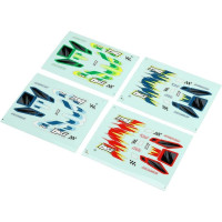 Pótalkatrész Losi Micro-B RC modellautóhoz: matricák.