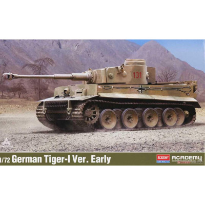 Model Kit tank 13422 - German Tiger-? Ver. Early (1:72)