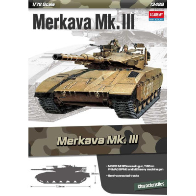 Model Kit tank 13429 - Merkava Mk. III (1:72)