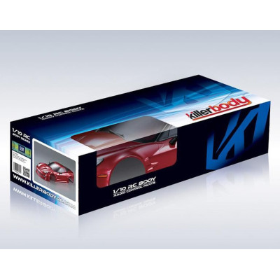 Killerbody karosérie 1:10 Corvette GT2 vínová