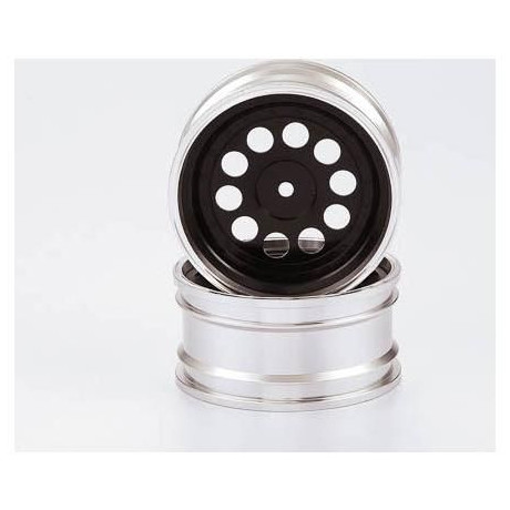 Killerbody disky hliníkové černé (2): Alfa Romeo SZ 1:10