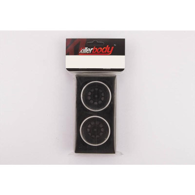 Killerbody disky hliníkové černé (2): Alfa Romeo SZ 1:10