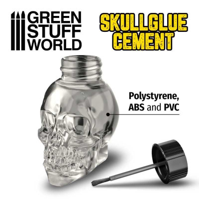 SkullGlue Cement for plastics 15ml / Lepidlo SkullGlue Cement na plasty 15ml