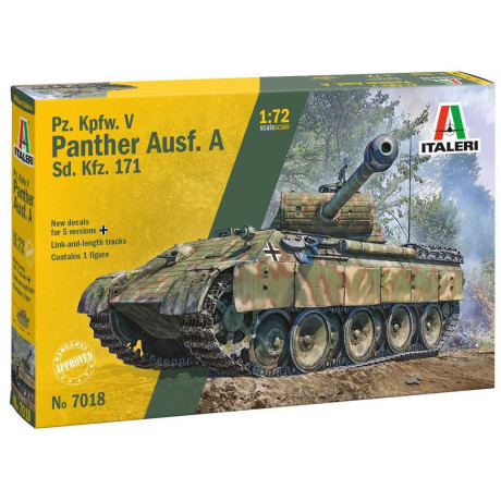 Model Kit military 7018 - Sd.Kfz. 171 Pz.Kpfw. V Panther Ausf. A (1:72)
