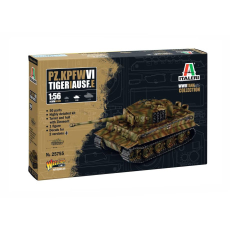 Model Kit tank 25755 - Pz. Kpfw. VI Tiger I (1:56)