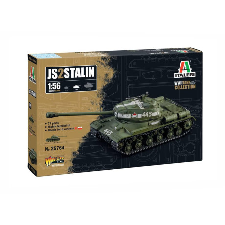 Model Kit tank 25764 - Josef Stalin JS-2 (1:56)