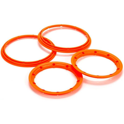 Losi sada kroužků Beadlock oranžová (2): 5ive-T