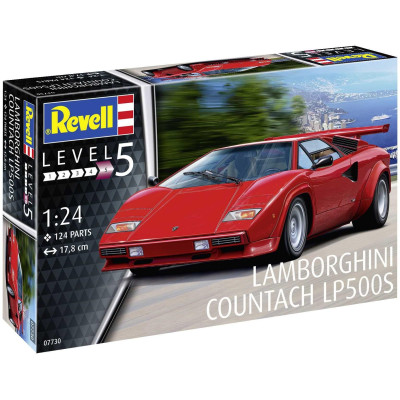 Plastic ModelKit auto 07730 - Lamborghini Countach LP500S (1:24)