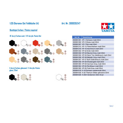 Tamiya 35247 Field Kitchen Scenery 1:35