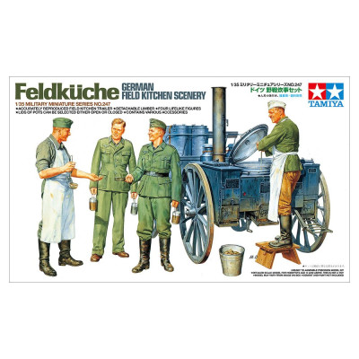 Tamiya 35247 Field Kitchen Scenery 1:35