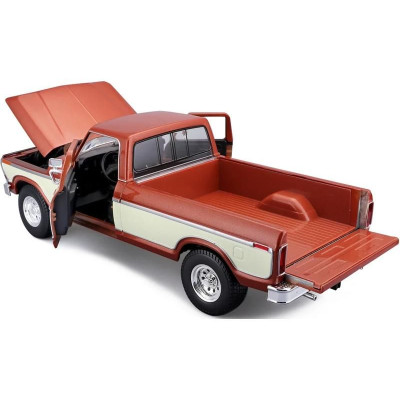 Maisto Ford F150 Pick-up 1979 1:18 hnědá metalíza
