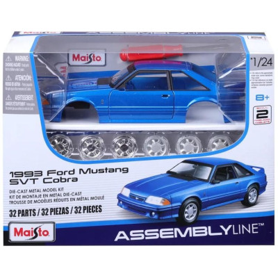 Maisto Ford Mustang SVT Cobra 1993 1:24 modrá metalíza
