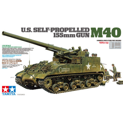 Tamiya 35351 US Self-Propelled 155mm Gun M40 1:35