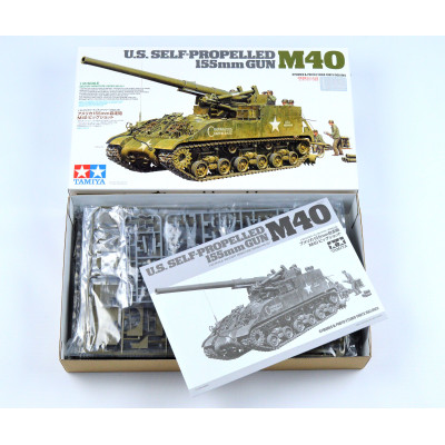 Tamiya 35351 US Self-Propelled 155mm Gun M40 1:35