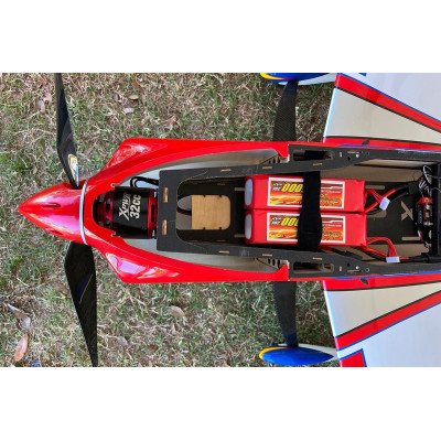 73,5" 2M Vanquish V2 - Červená/Bílá/Žlutá 1,87m